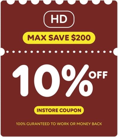 home depot 10% off coupon