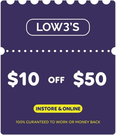 Lowes 10 off 50 coupon